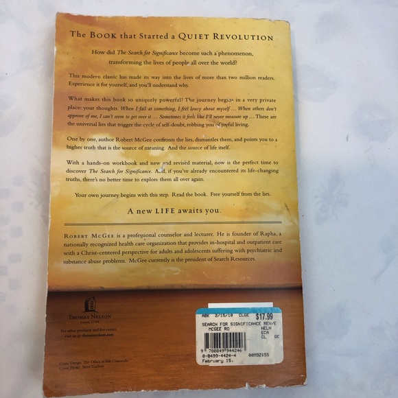 Robert McGee The Search for Significance - Picture 4 of 17